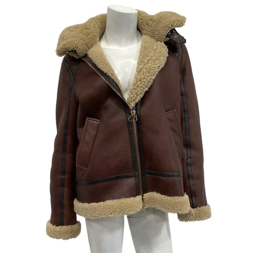 Rag & Bone Cozy Brown Stella Jacket Size M - Picture 2 of 5